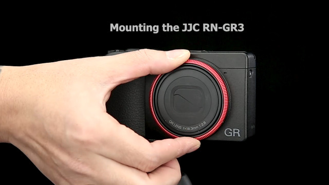Watch How to use the decoration ring cap for Ricoh GR III GR3