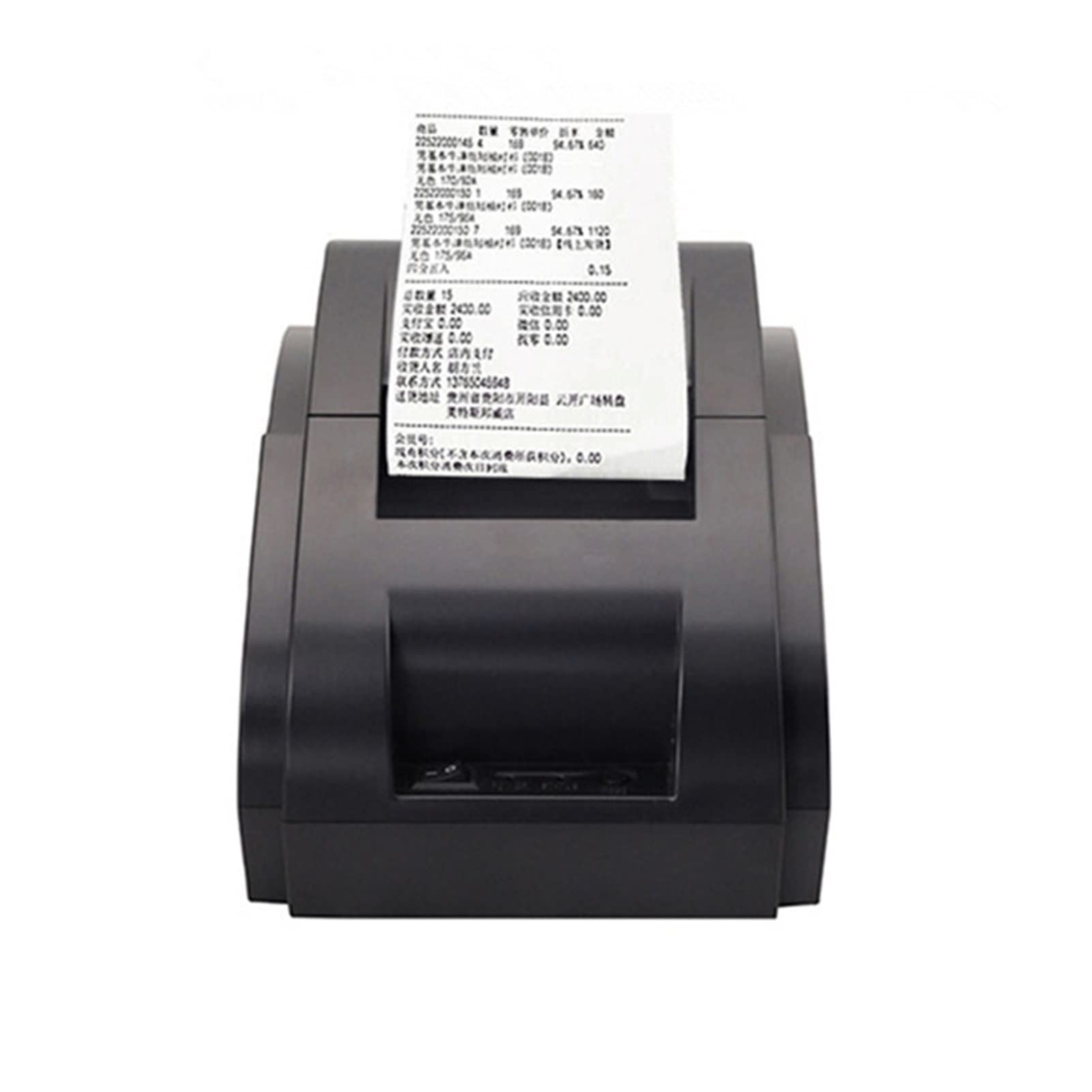 Automatyczne zamówienie na wynos Odbieranie detalicznego Posprzedaż Mały bilet Usb. Drukarka termiczna Bluetooth 58mm 90 mm/s(Nero)