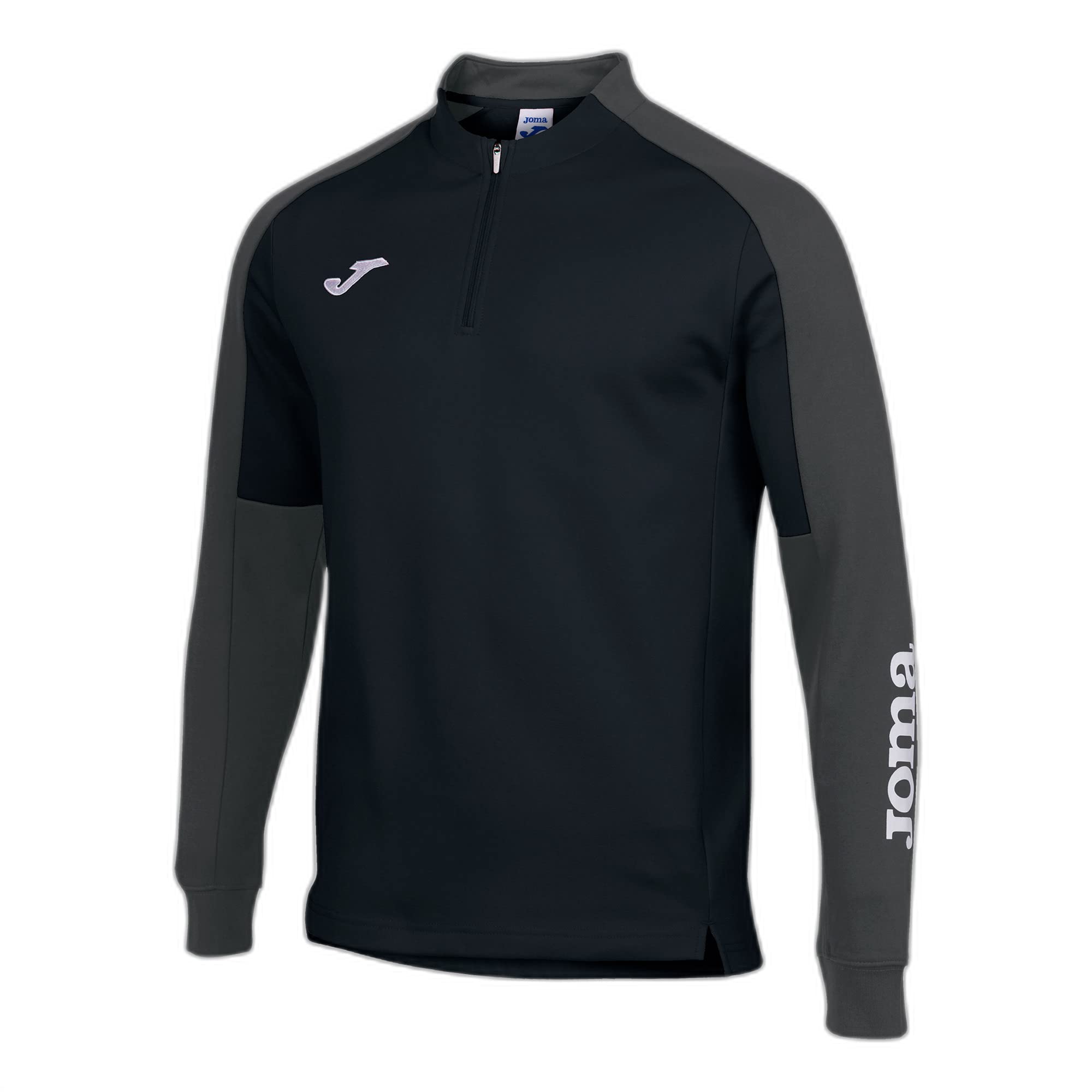 Joma Men's Eco Championship Sweatshirt, Black Anthracite, 5XS
