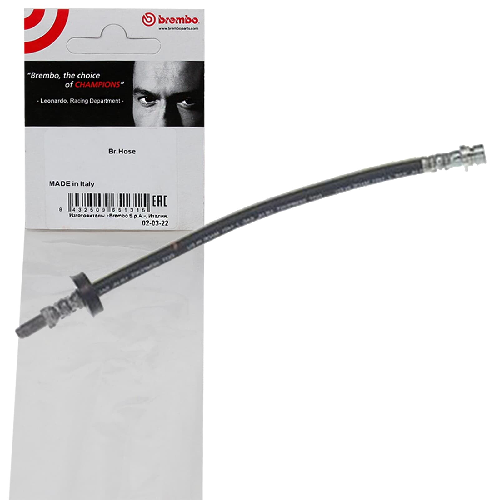 Brembo T 24 138 - Bremsschlauch - hinten | Kompatibel mit: FORD MONDEO III, MONDEO III Stufenheck, MONDEO III Turnier
