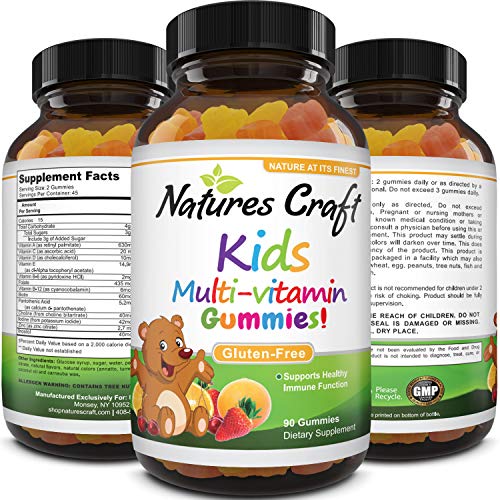 Gummy Vitamins for Kids Immune Support - Children's Vitamins Supplements for Toddler
