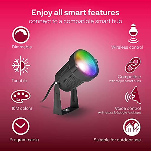 Innr Zigbee Smart Color Outdoor Spot Light Set And Extension Cable Bundle thumb #3