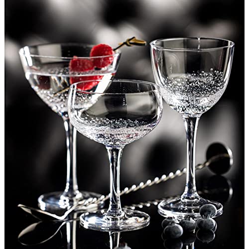 Utopia Botanist Coupe Glasses 5.5oz / 160ml, Transparent