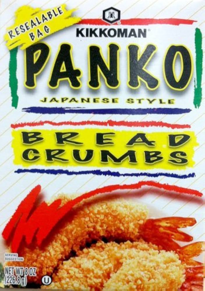 Panko♡ Amazon.com : Kikkoman PANKO BREAD CRUMBS Japanese Style 8oz (2