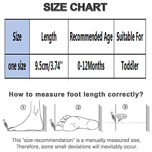 Toddler Girls Socks Bowkot Kids Princess Children Floor Soft Bottom Socks Toddler Socks Baby Socks (1-B, 0-12 Months)3