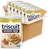 Triscuit Garden Herb Whole Grain Wheat Crackers, 6 - 8.5 oz Boxes