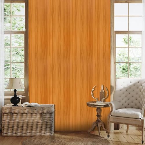 Image of Self Adhesive Vinyl Wood Light Wood Peel and Stick and Wallpaper Grain for Walls, Countertops, Desk Cabinets, and Drawers. 60 x 200 cm (Pack of 1)