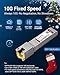 NUBASA SFP+ to RJ45 Adapter | 10Gb Fixed Speed | Ultra-Low Power <2W | SFP+ to Ethernet Transceiver | Up to 30m, Plug-Play | for Ubiquiti/Cisco/Netgear/Fortinet and More