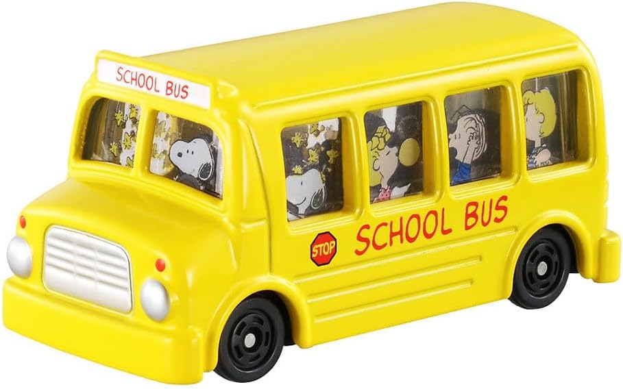 TAKARA TOMY Tomica Dream Tomica No.154 Snoopy School Bus
