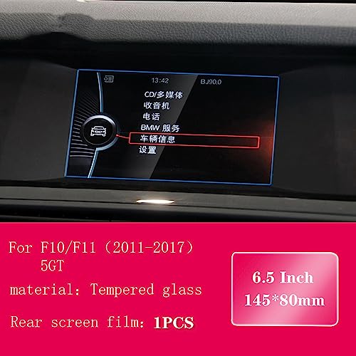 Protecteur d'écran BMW F10 F11 F07 film verre trempé navigation NOVSKI anti-rayure