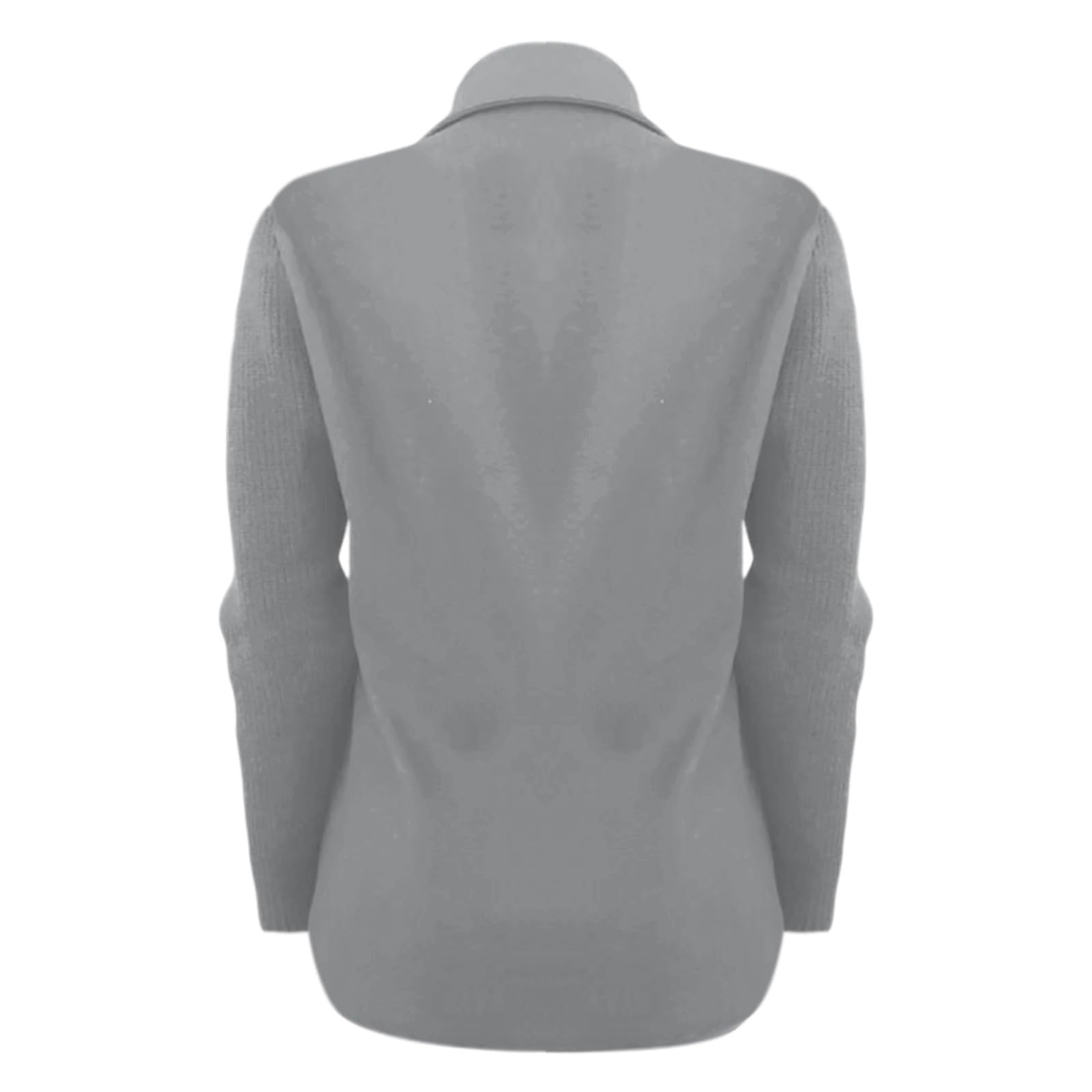 Piumino Donna Cappotto Aperto con Bottoni in Tinta Unita da Donna, Primavera 2025, Cappotto da Lavoro Festa