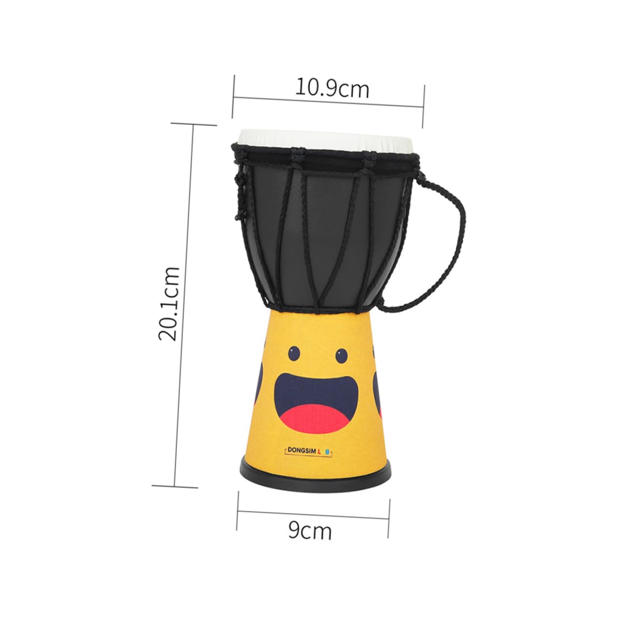 Totority Beginner African Drum Boys and Girls Djembe Drum for Adults Pvc Material