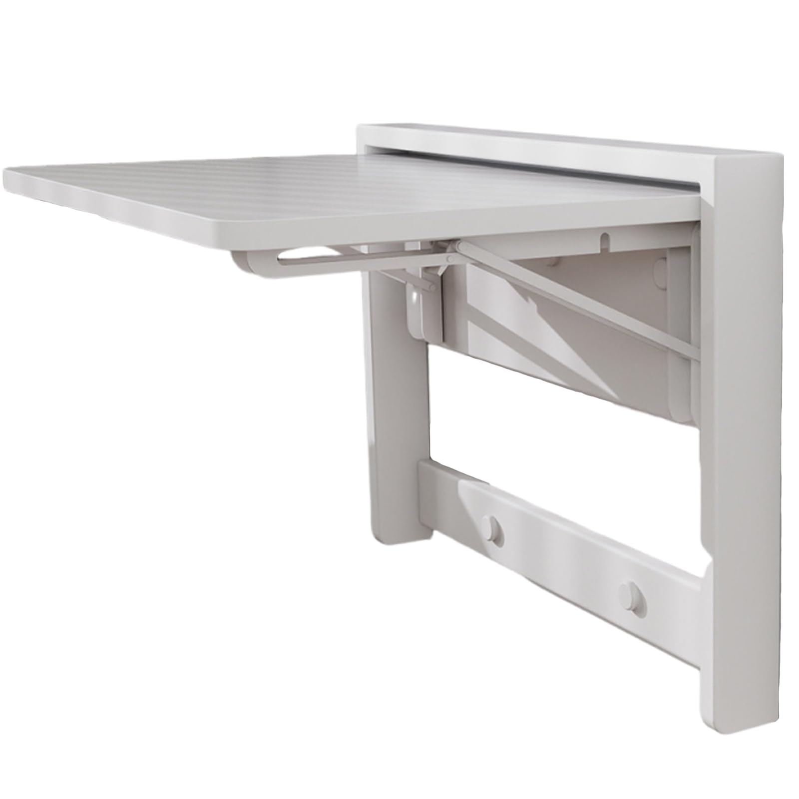 Bureau mural pliable en bois massif haut de gamme robuste 100 kg