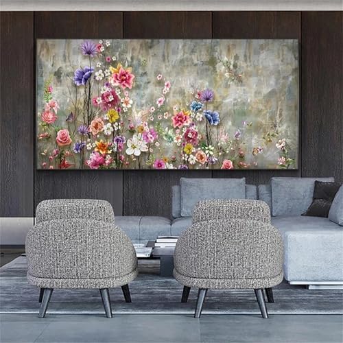 Artisanat kits diamant painting 5D fleur pour rompre l'ennui et le stress