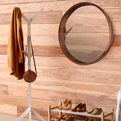 Mirrorize Round Mirror 30" For Living Room Wall Decor, Decorative Circle Mirror, Bathroom Vanity Mirror, Farmhouse Large Circular Mirror For Entryway #TOP4