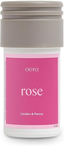Miniatura 1 de Aera Mini Rose Home Fragancia Recambio  Notas de rosa del Himalaya, tilo y peonía  Funciona con mini difusor Aera, tamaño de cápsula de aroma
