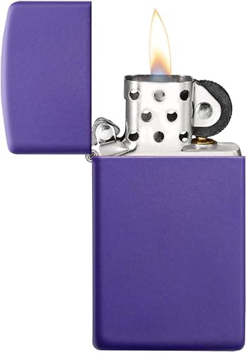 Vista 230 de Zippo Encendedor crepitante color negro.