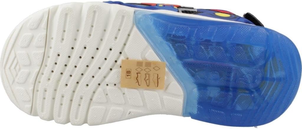 Geox Mario J55MXD Light-Up Sandals Size 13.5 Little Kid Colour Royal RED