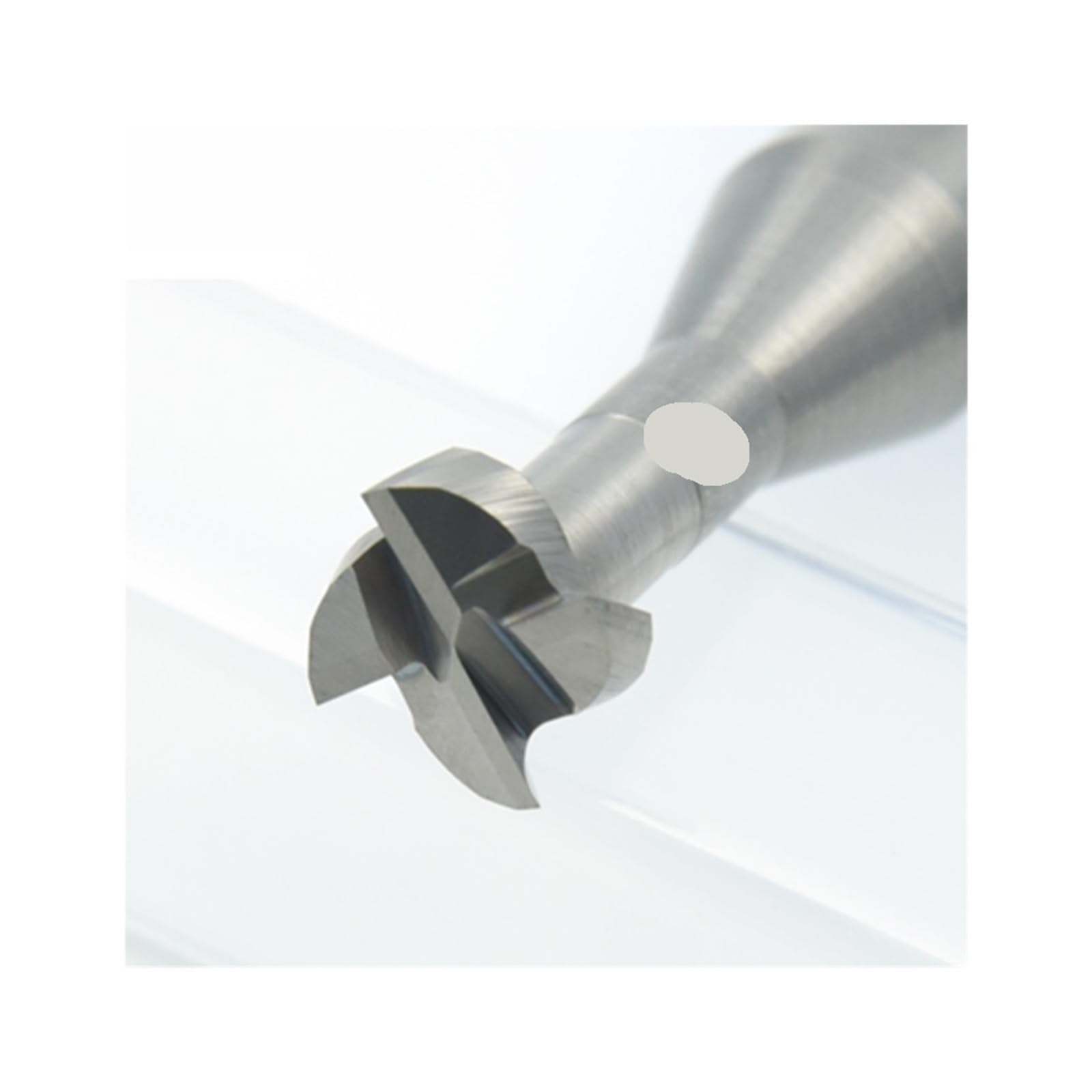 Fresa per scanalature a T Fresa a T con scanalatura CNC Fresa a T in carburo di tungsteno Frese in alluminio for 0,5-12 mm(D12x15x6dx12Dx60L,T is 0.3mm)