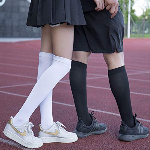 Andongnywell Compression Socks for Men Women Athletic Running Flight Travel Socks Knee High Compression Stockings3