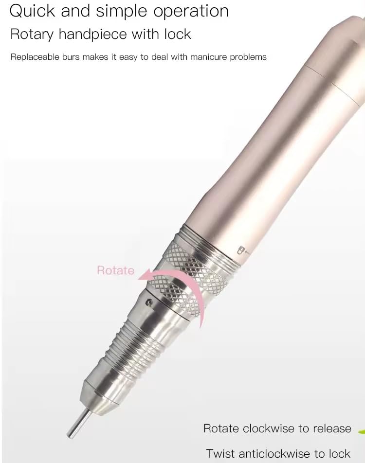 35000 Nail Handheld Brushless Nail Drill Pen Power-Driven Miniature Engine for Manicure Nail Buffing Machine