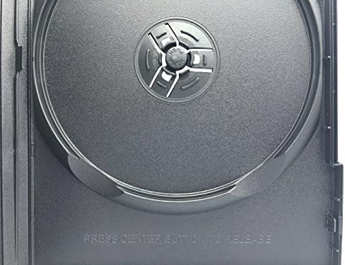 (6) CheckOutStore Premium Standard Single 1-Disc DVD Cases 14mm (Black) - 2