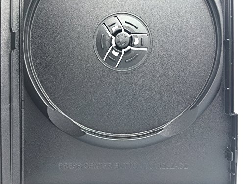 Checkoutstore (6) Premium Standard Single 1-Disc Dvd Cases 14Mm (Black) #TOP2