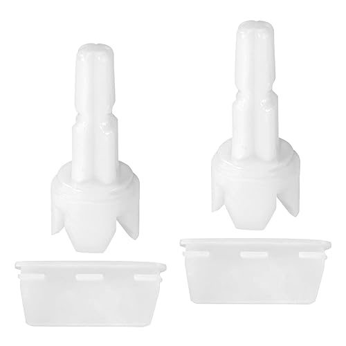 4 piezas de repuesto para fabricante de fórmulas compatibles con Baby Brezza FRP0046 Pro Advanced, vástago de eje y raspador de silicona, accesorio