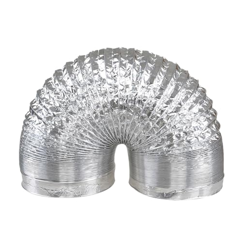 クトホース フレキシブルダクト 蛇腹ダクト 換気用アルミホース 排気ダクト 防水 フレキシブルダクト 排気 ダクト 蛇腹ダクト 換気用 ダクトホース アルミホース 排気ホース 送風機用レンジフード (200mm*2)