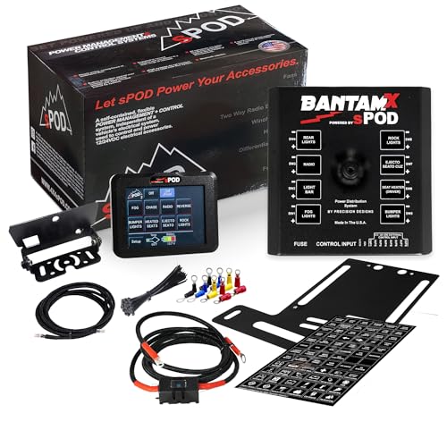 SPOD BantamX Sistema de Control de Energía 8 Relés con Pantalla Táctil miniatura 3