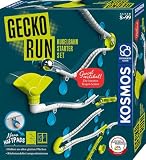 KOSMOS Gecko Run, Starter Set, Erweiterbare Kugelbahn für Kinder