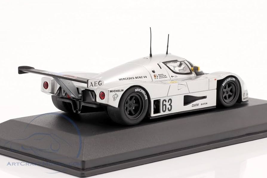 Sauber Mercedes C9 1989 ル・マン優勝 ミニカー Sauber Mercedes C9 1989 ル・マン優勝 ミニカー Sauber
