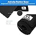 3XL Huge Mouse Pads Oversized (48''x24'') - Extra Large Gaming XXXL Mousepad for Full Desk - Super Thick Nonslip Rubber Base and Waterproof Desktop Keyboard Extended Mouse Mat (Black, XXX-Large)