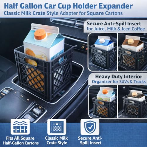 Adaptador Classic Milk Crate para portavasos de carro miniatura 3