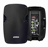 Caixa ativa 15 polegadas profissional 500w rms asx s1500 usb