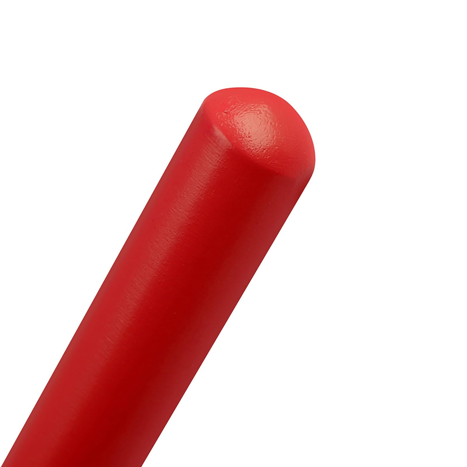 Szczotki bębnowe z wysuwanym trzpieniem, Miotełki perkusyjne, pałki, klonowe, uchwyty, wielokolorowe, 2 szt. do werbli(Red)