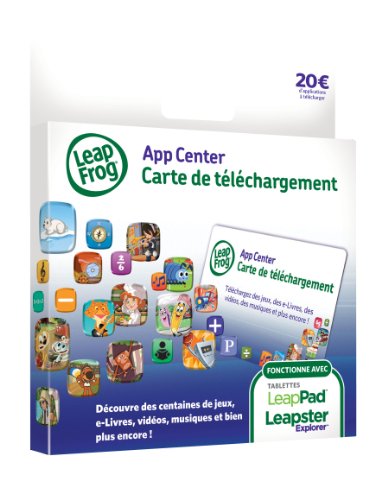 Leapfrog - 88600 - Jeu Éducatif - LeapPad/ LeapPad 2/ Leapster Explorer Nouvelle Cartes de Téléchargement