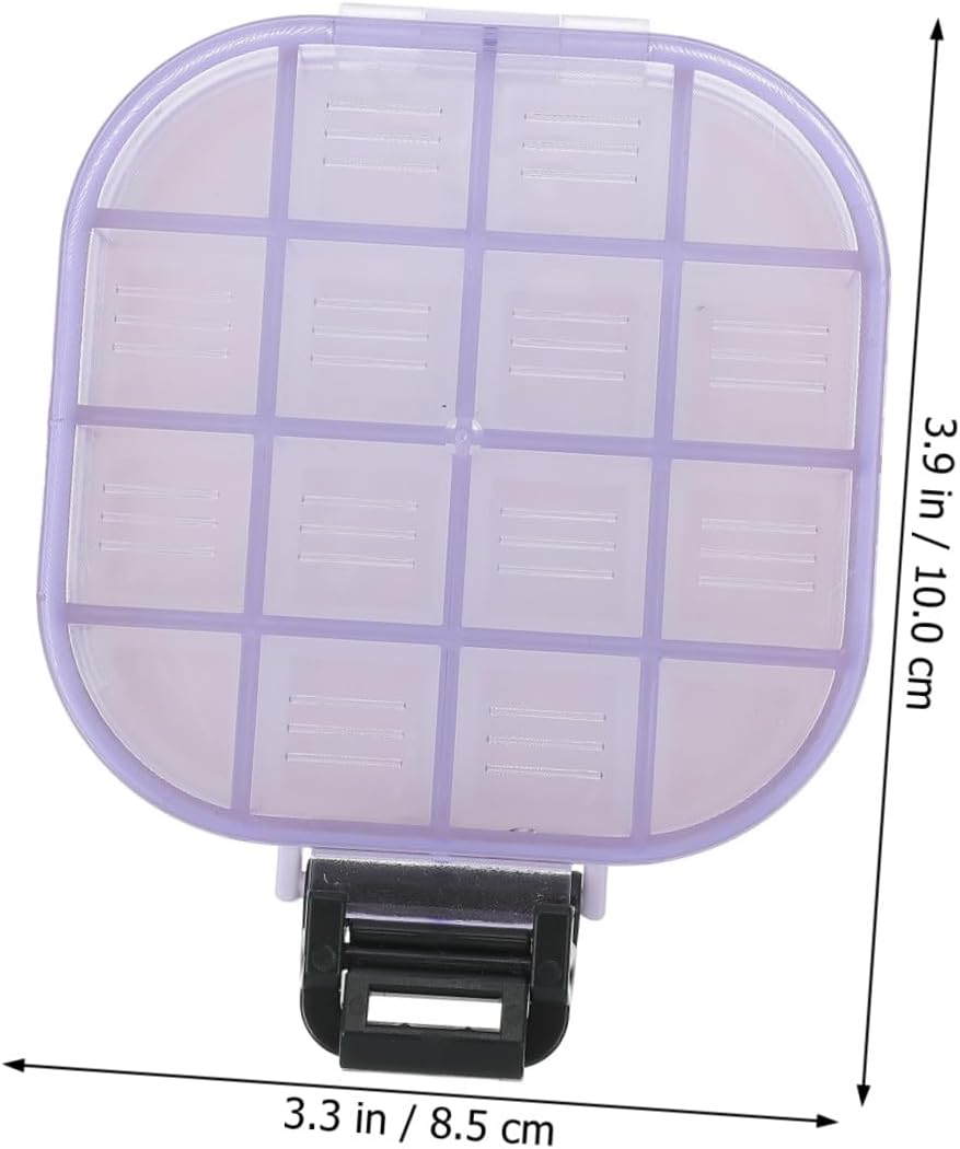 Plastic Paint Saver Box Airtight Art Storage Case for Pigments and Colors Versatile Painting Supplies Container for School Workshops and Outdoor Projects image 2