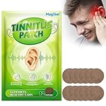Cerotti per l'acufene, Cerotto per acufeni, Cerotti orecchie, Cerotti per Orecchie per Acufene e Perdita dell'Udito, 12PCS