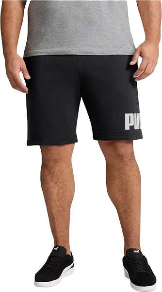PUMA Men's Logo Fleece 10" Shorts (Available in Big & Tall)