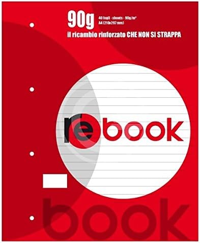 QUABLOCK Maxi Rebook 90 gr 1rigo 40 Sheets Reinforced Cod. 3924