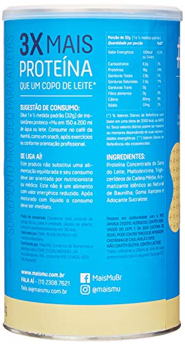 Pote Proteína Mais Mu Baunilha 450g, Mais Mu, 450G