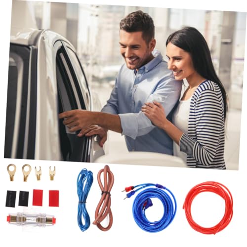 Kit câblage audio automobile Anneome 2000W avec isolation haute fidélité - 5