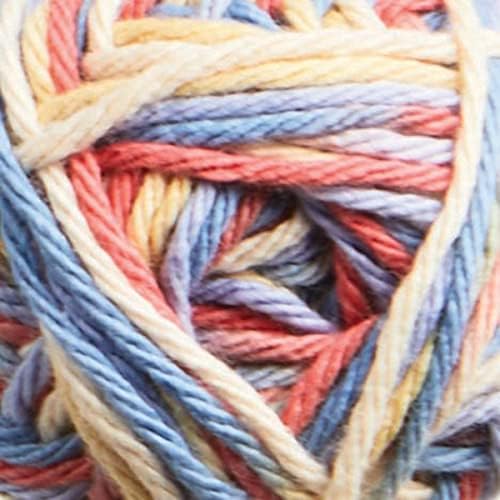 Village Yarn Craft Cotton Cone Solid Knit Afghan Kit