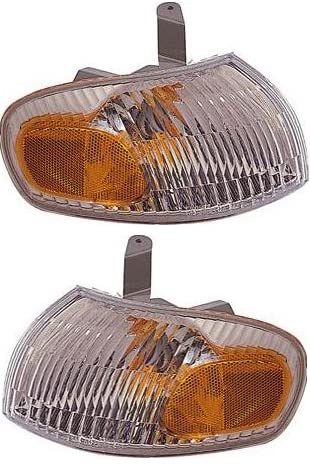 Garage-Pro Turn Signal Light SET Compatible with Chevrolet Prizm 1998-2002 Front, Driver and Passenger Side, With bulb(s)