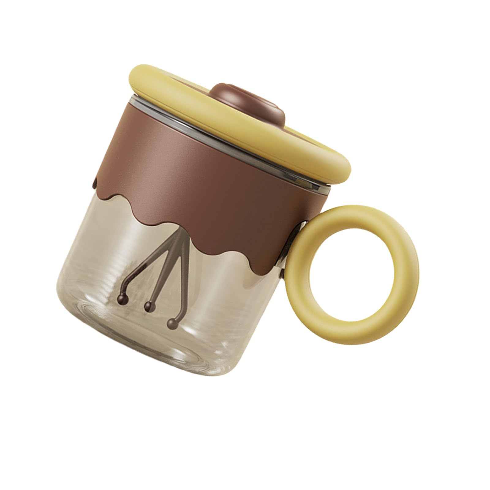 Buxuaaaa Coffee Automatic Mixing Cup For Stirring Milk 400Ml Usb Chargeable Mug With Lid Beverage Mixer For And Home Automatic Stirring Mug