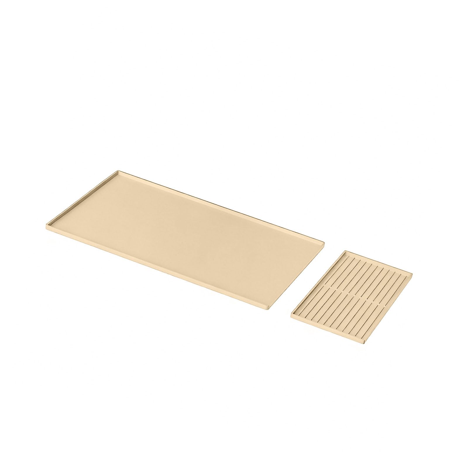 CUNZJIA Premium Silicone Coffee Machine Mat with Raised Borders to Avoid Spills and Maintain Countertop 24x16 Inches