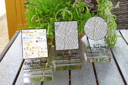 Miniatura 1 de Tina&Co Where it all Began Map, Where We First Met, Custom First Date Anniversary, Wedding Anniversary Map, Christmas Gifts, Valentines Day, Custom