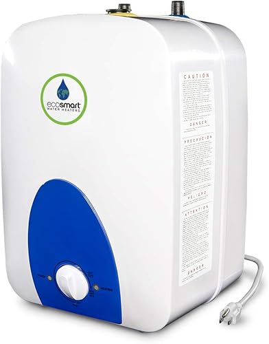 Miniatura 9 de Minitanque calentador de agua EcoSmart de 120 voltios, capacidad de 1 galón, ECO MINI 6, 1440watts, 120 volts