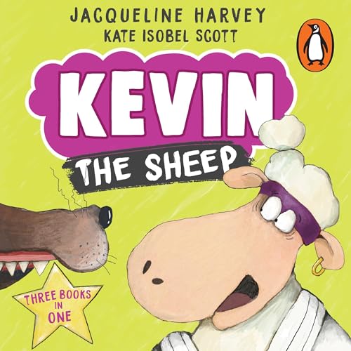 Kevin the Sheep Audiolibro Por Mrs Jacqueline Harvey, Kate Scott arte de portada